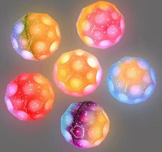 LED LIGHT-UP MOON BALL