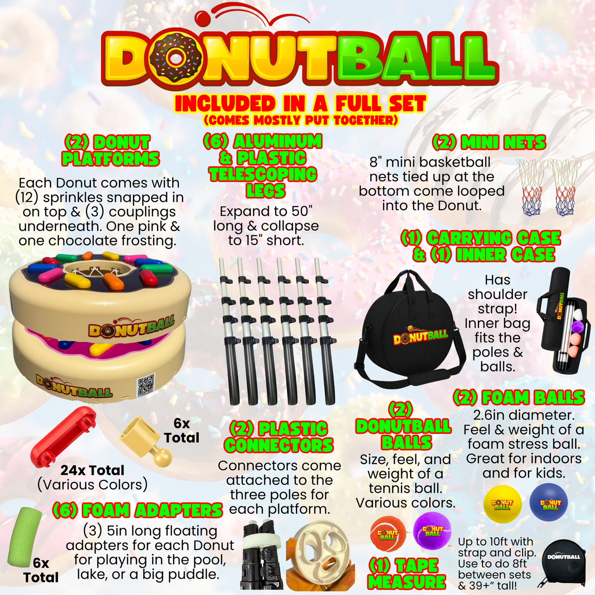 DONUTBALL GAME SET